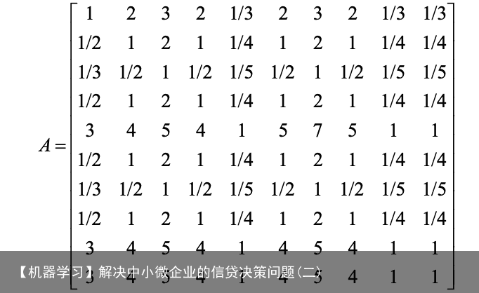 【机器学习】解决中小微企业的信贷决策问题(二)2