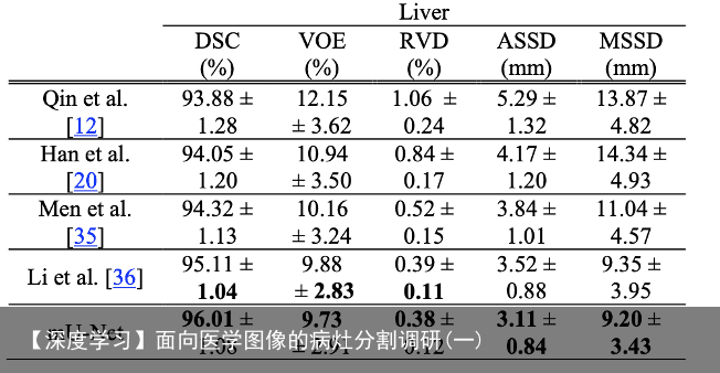 【深度学习】面向医学图像的病灶分割调研(一)4