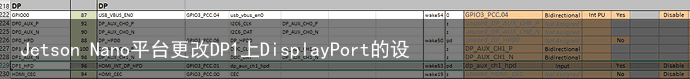 Jetson Nano平台更改DP1上DisplayPort的设备树41