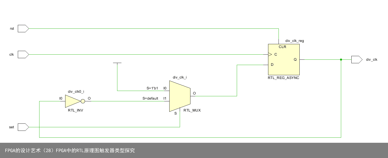 FPGA的设计艺术（28）FPGA中的RTL原理图触发器类型探究7