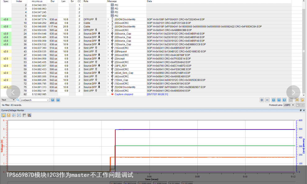 TPS65987D模块I2C3作为master不工作问题调试6