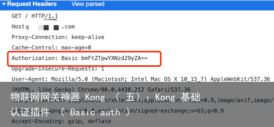 物联网网关神器 Kong （ 五）：Kong 基础认证插件 （ Basic auth ）3