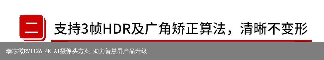 瑞芯微RV1126 4K AI摄像头方案 助力智慧屏产品升级2