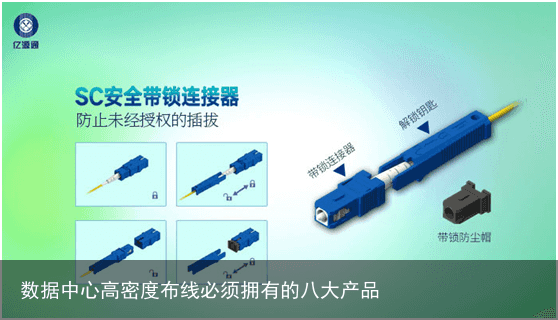 数据中心高密度布线必须拥有的八大产品