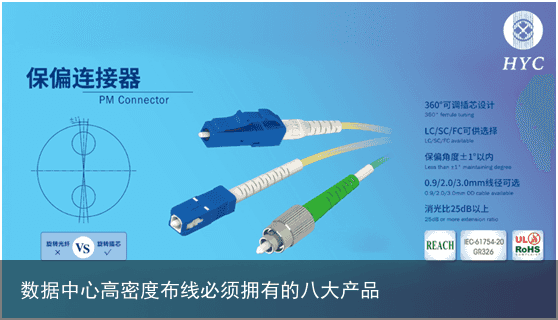 数据中心高密度布线必须拥有的八大产品