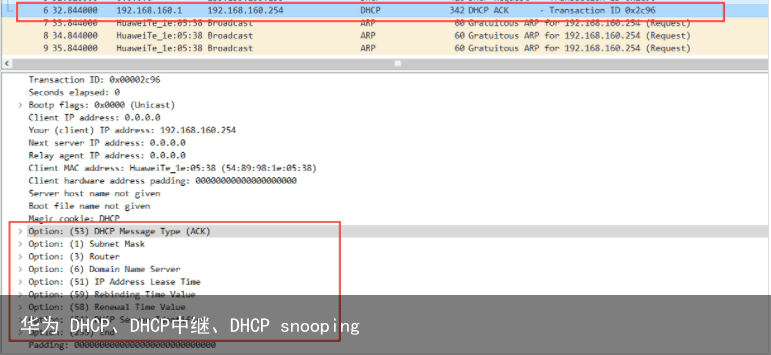 华为 DHCP、DHCP中继、DHCP snooping18