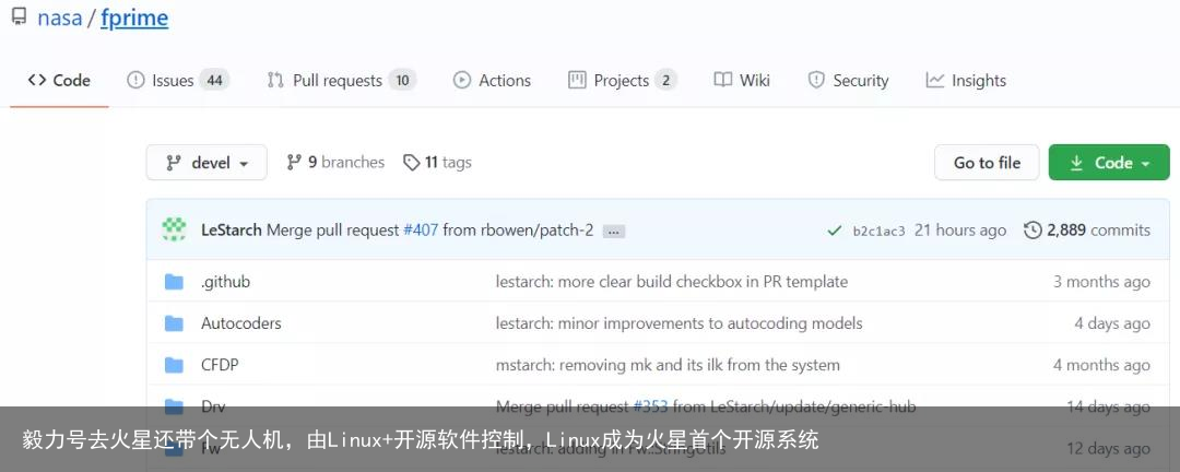 毅力号去火星还带个无人机，由Linux+开源软件控制，Linux成为火星首个开源系统