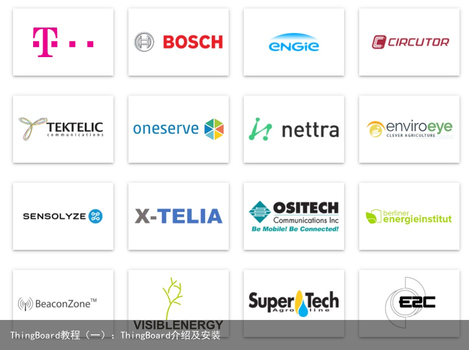ThingBoard教程（一）：ThingBoard介绍及安装