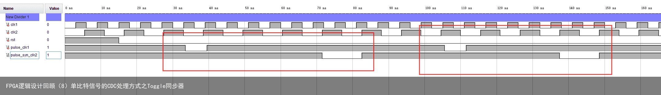 FPGA逻辑设计回顾（8）单比特信号的CDC处理方式之Toggle同步器3