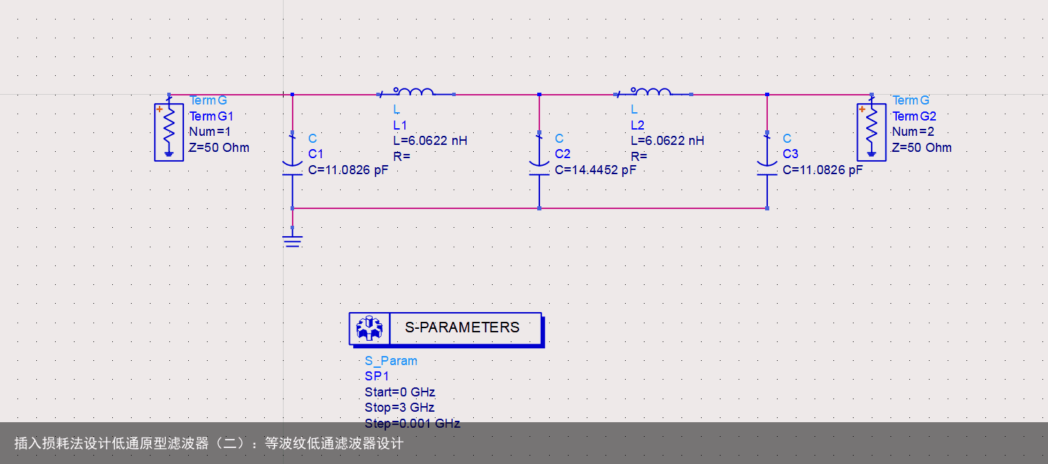 插入损耗法设计低通原型滤波器（二）：等波纹低通滤波器设计