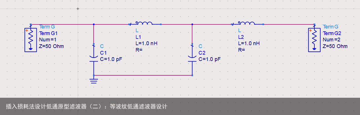 插入损耗法设计低通原型滤波器（二）：等波纹低通滤波器设计