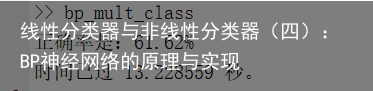 线性分类器与非线性分类器（四）：BP神经网络的原理与实现