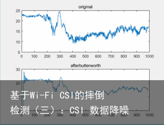 基于Wi-Fi CSI的摔倒检测（三）：CSI 数据降噪