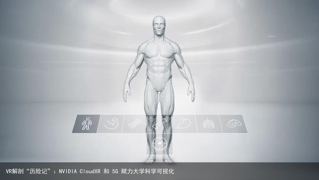 VR解剖“历险记”：NVIDIA CloudXR 和 5G 赋力大学科学可视化