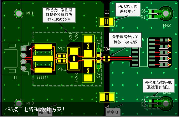 485接口电路EMC设计方案！2