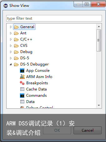 ARM DS5调试记录（1）安装&调试介绍