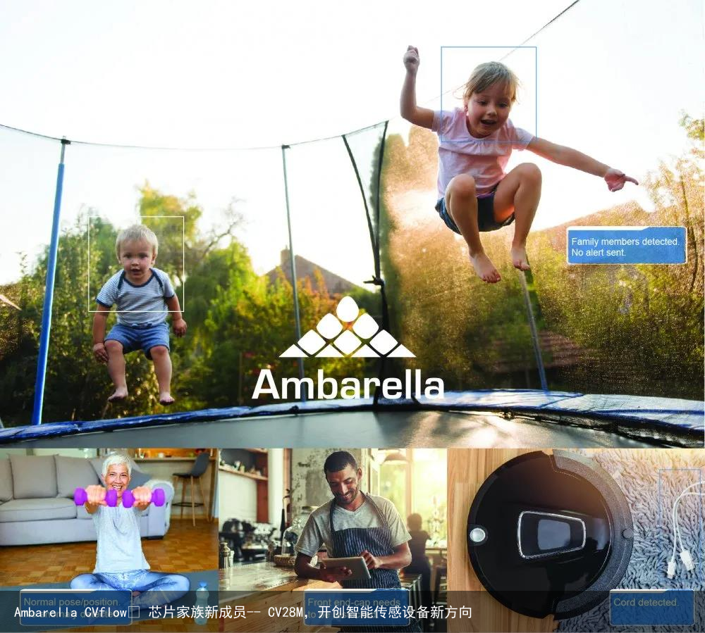 Ambarella CVflow® 芯片家族新成员– CV28M，开创智能传感设备新方向