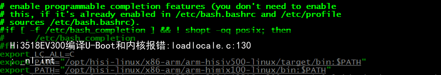 Hi3518EV300编译U-Boot和内核报错:loadlocale.c:130: _nl_int