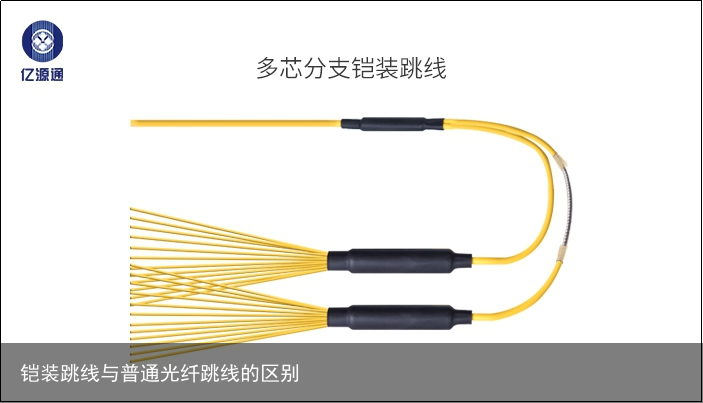 铠装跳线与普通光纤跳线的区别2