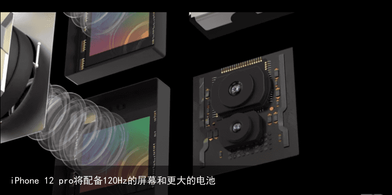 iPhone 12 pro将配备120Hz的屏幕和更大的电池2
