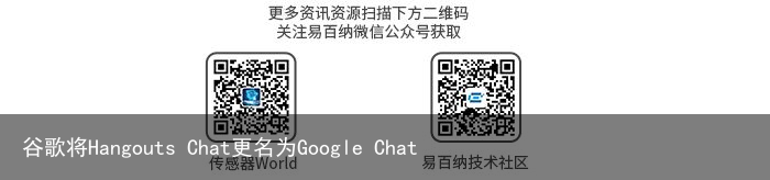 谷歌将Hangouts Chat更名为Google Chat1