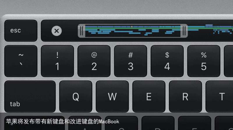 苹果将发布带有新键盘和改进键盘的MacBook