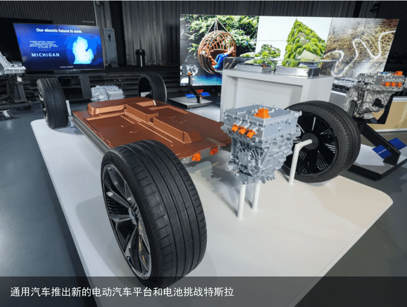 通用汽车推出新的电动汽车平台和电池挑战特斯拉1