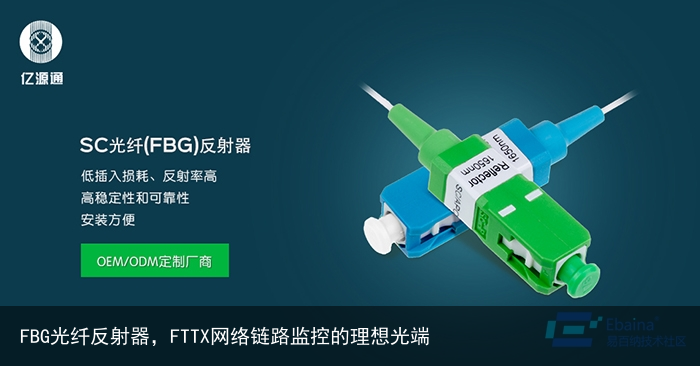 FBG光纤反射器，FTTX网络链路监控的理想光端1