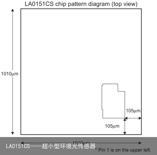LA0151CS——超小型环境光传感器4