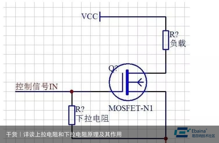 干货｜详谈上拉电阻和下拉电阻原理及其作用