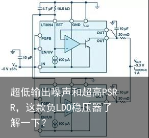 超低输出噪声和超高PSRR，这款负LDO稳压器了解一下？3