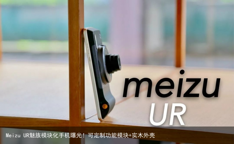 Meizu UR魅族模块化手机曝光！可定制功能模块+实木外壳6