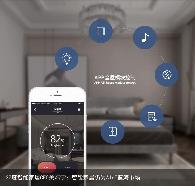 37度智能家居CEO关炜宁：智能家居仍为AIoT蓝海市场2