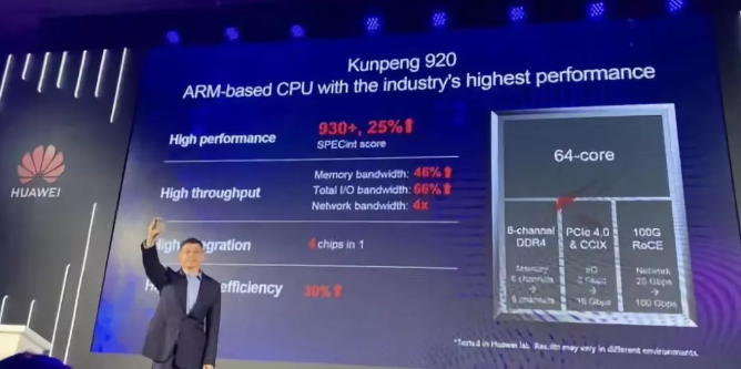 目前业界最高性能ARM-based处理器 ——鲲鹏920发布！4