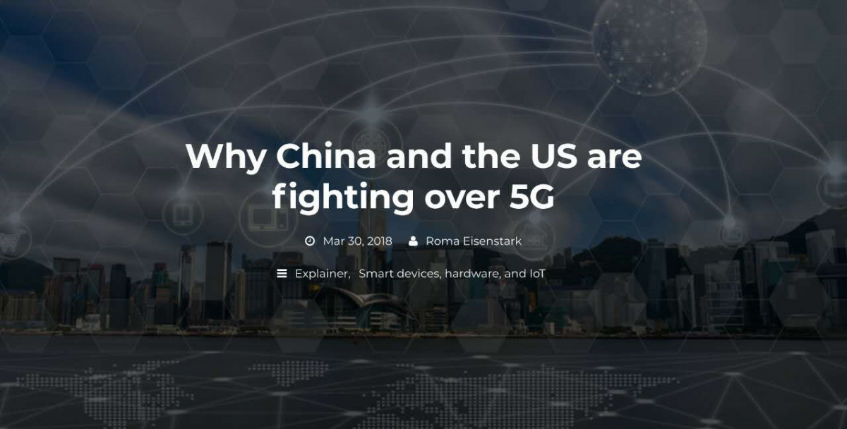 5G之争：中国华为对抗美国高通，强者之间的巅峰对局。3